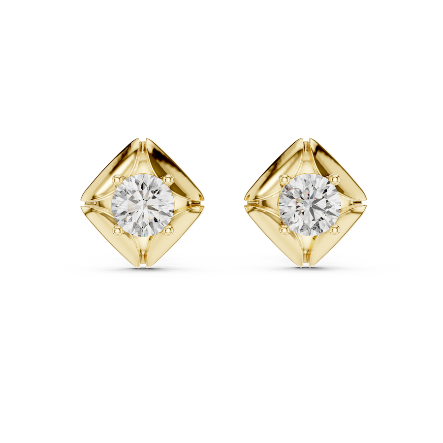 Marcelline 3.8 mm Diamond Earrings