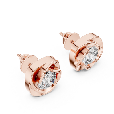 Aveline 6.3 mm Diamond Earrings