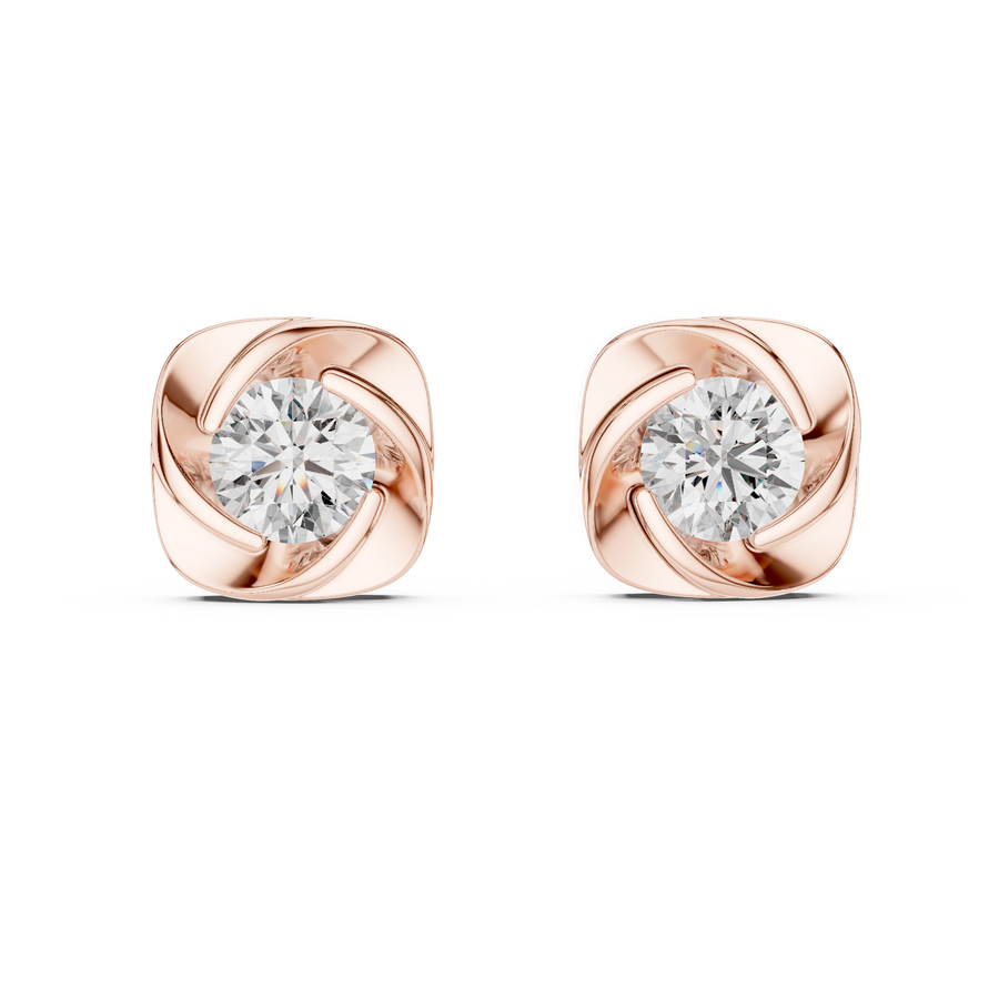 Aveline 6.3 mm Diamond Earrings