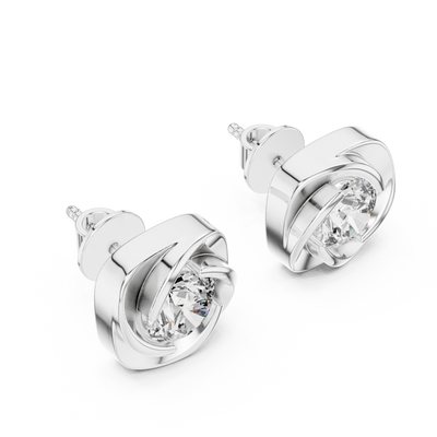 Aveline 6.3 mm Diamond Earrings