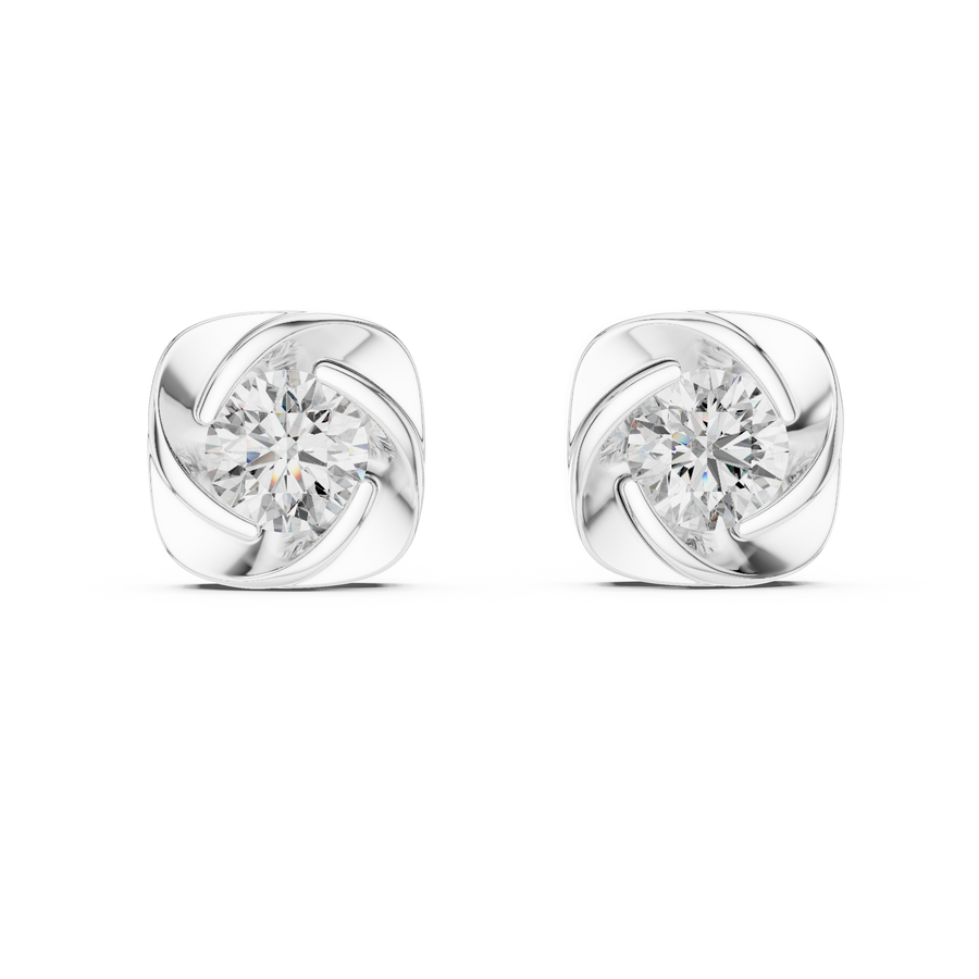 Aveline 6.3 mm Diamond Earrings