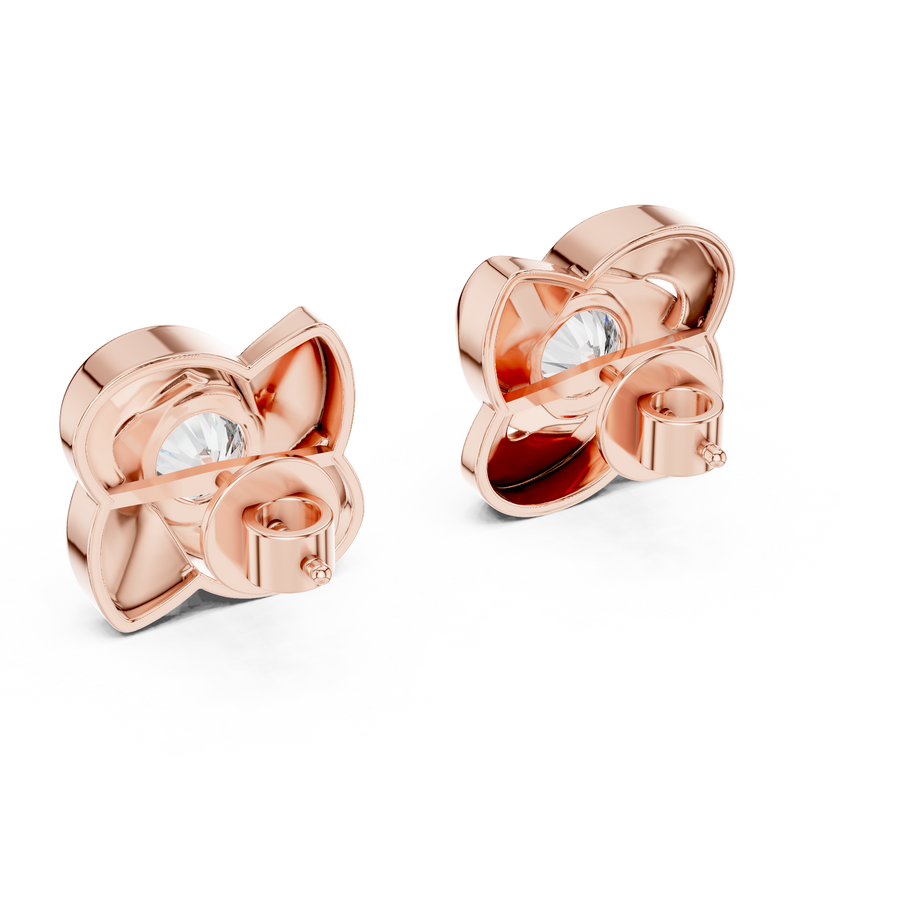Calista 6.3 mm Diamond Earrings