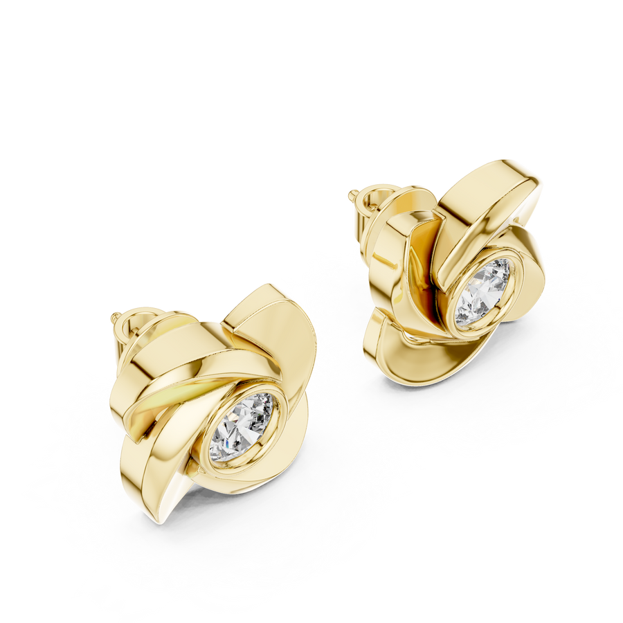 Calista 6.3 mm Diamond Earrings
