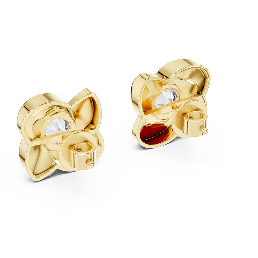 Calista 6.3 mm Diamond Earrings