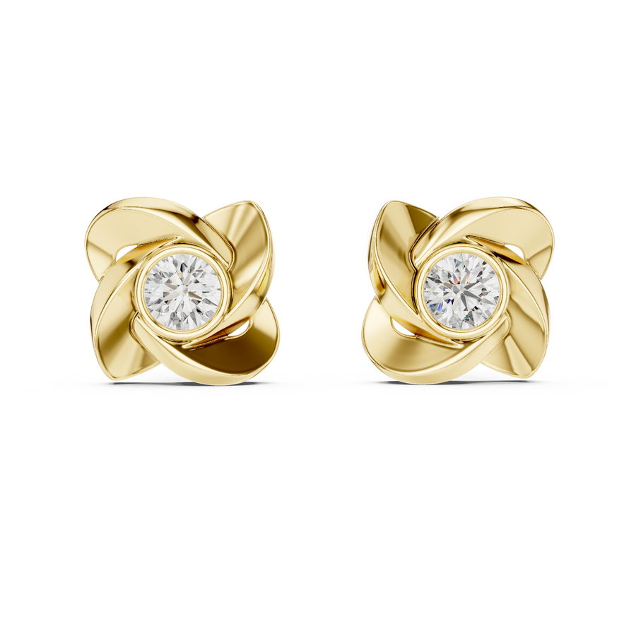 Calista 6.3 mm Diamond Earrings
