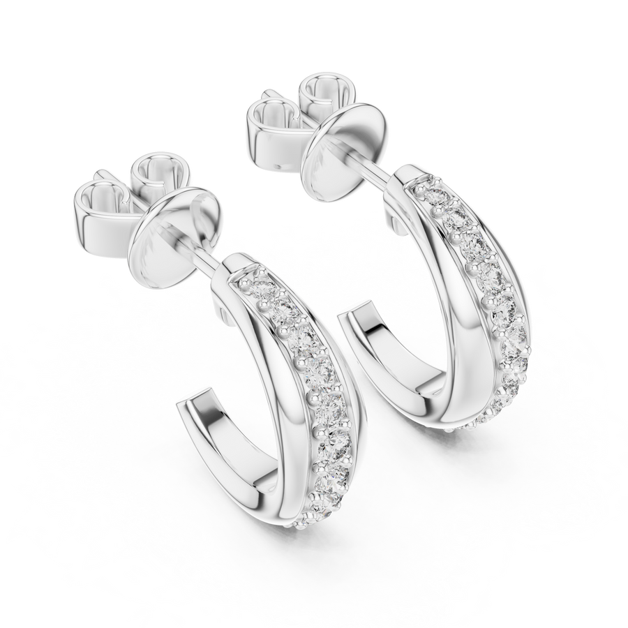 Vaudeline 13.88 mm Diamond Earrings