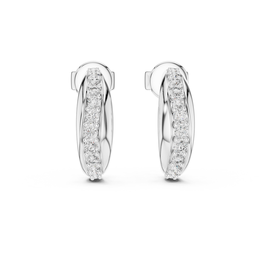 Vaudeline 13.88 mm Diamond Earrings
