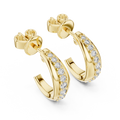 Vaudeline 13.88 mm Diamond Earrings