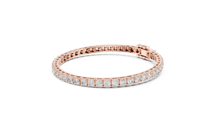 Zevanique 6.4 Inch Diamond Bracelet