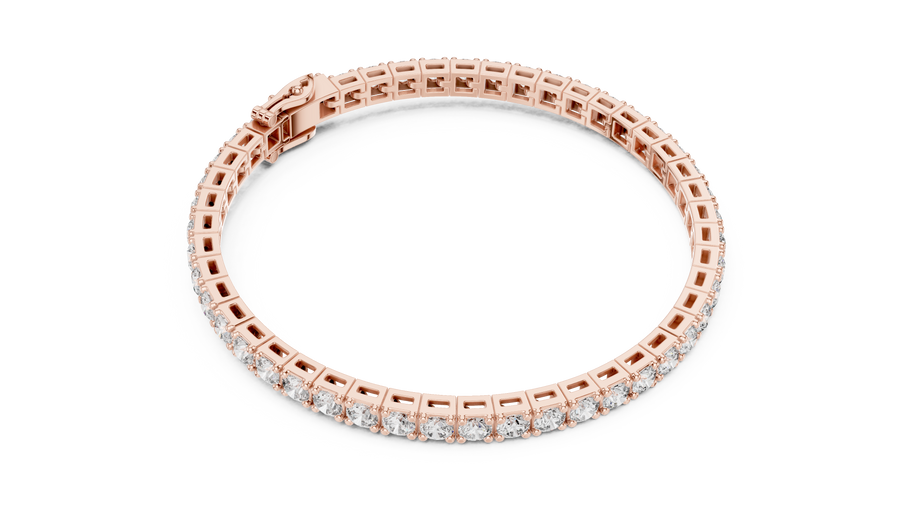 Zevanique 6.4 Inch Diamond Bracelet