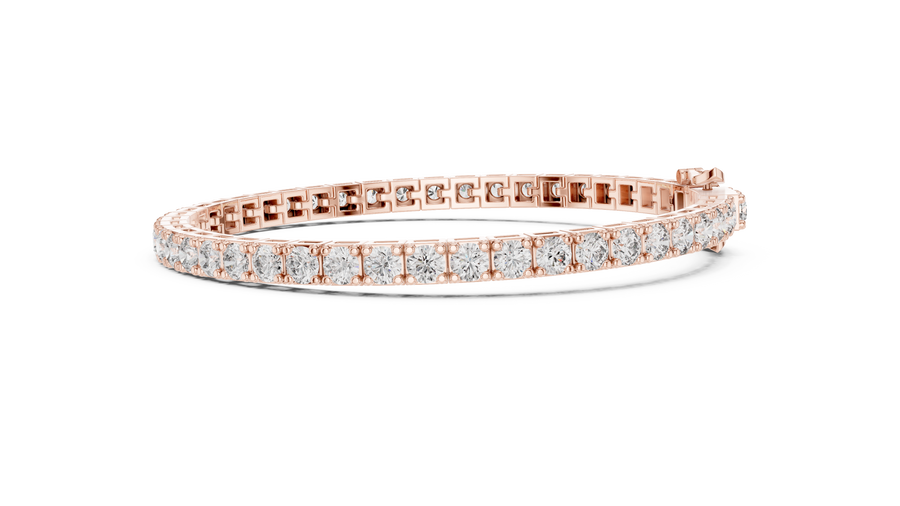 Zevanique 6.4 Inch Diamond Bracelet