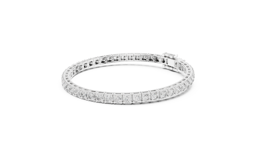 Zevanique 6.4 Inch Diamond Bracelet