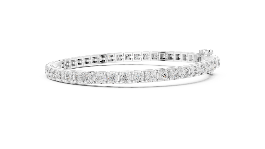 Zevanique 6.4 Inch Diamond Bracelet