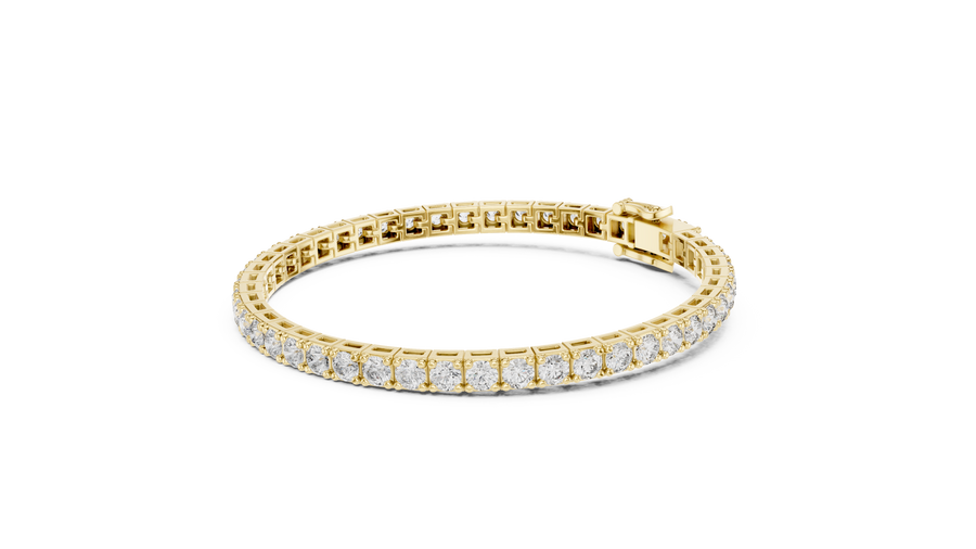Elarova 6.5 Inch  Diamond Bracelet