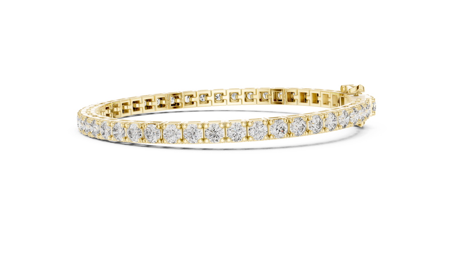 Zevanique 6.4 Inch Diamond Bracelet
