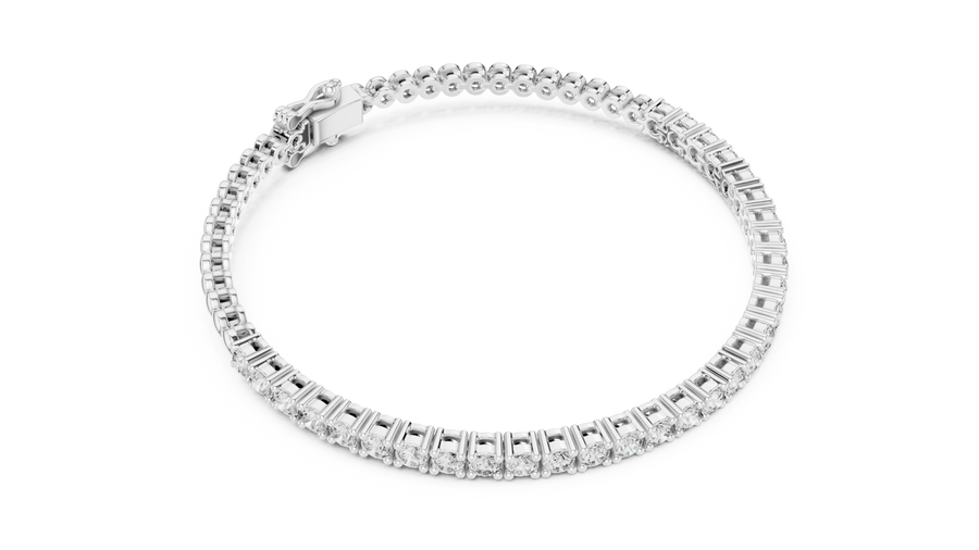 Iverelle 2.5 mm  Diamond Bracelet