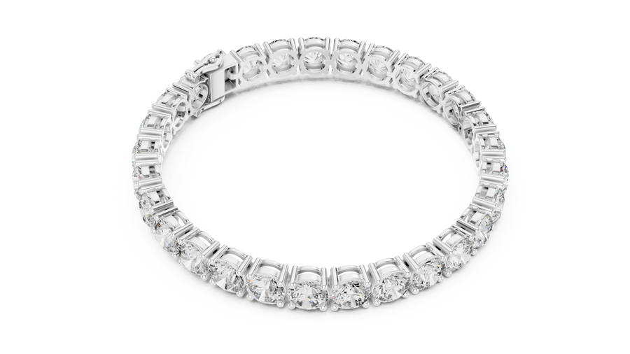 Orvessia 6.8 Inch Diamond Bracelet