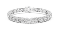 Orvessia 6.8 Inch Diamond Bracelet