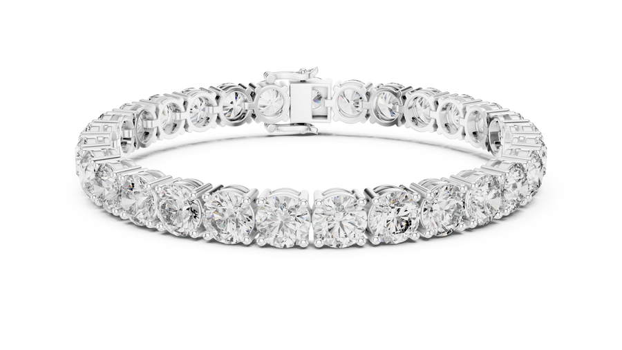 Orvessia 6.8 Inch Diamond Bracelet