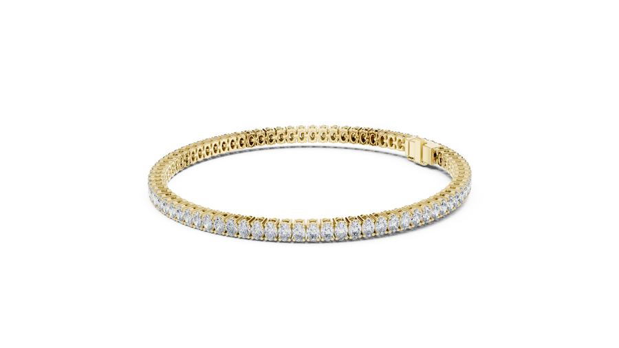 Aurellia 3.00 × 2.00 mm Diamond Bracelet