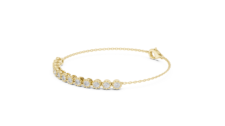 Lunavelle 3.00 mm Diamond Bracelet