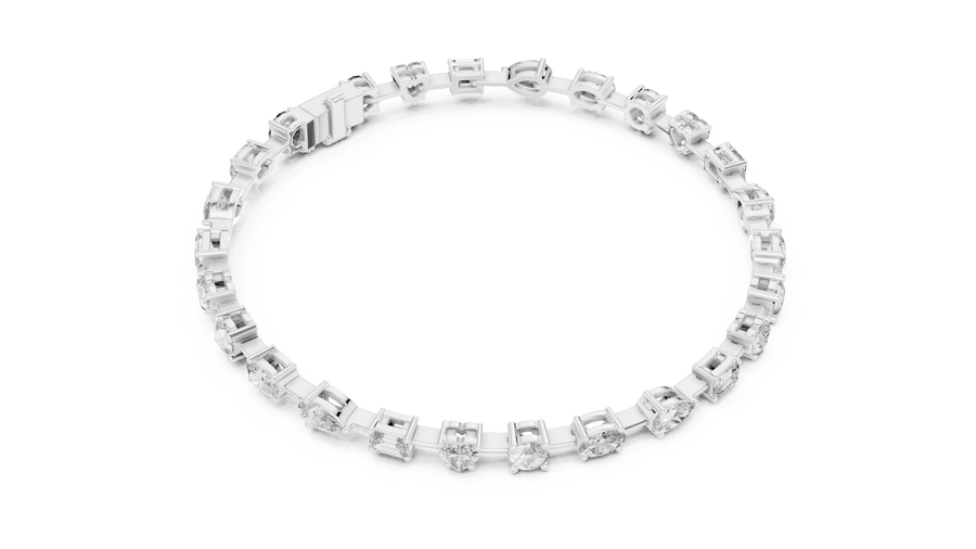 Orlavia Mixed-Shape Diamond Bracelet