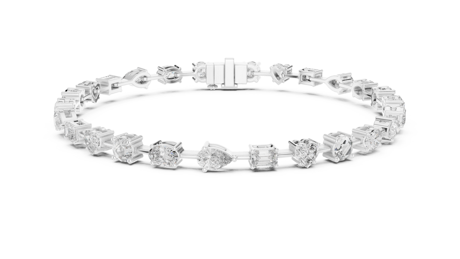 Orlavia Mixed-Shape Diamond Bracelet