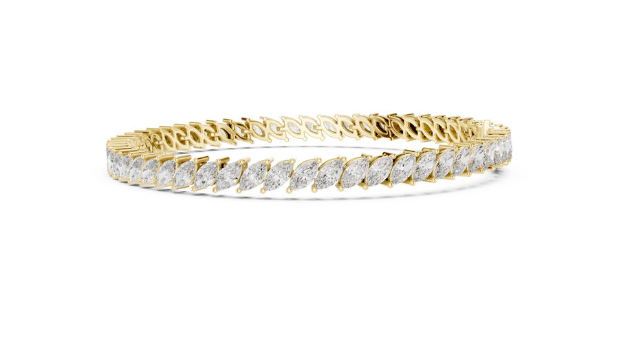 Zylarienne 5.00 × 2.50 mm Diamond Bracelet