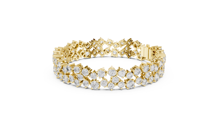 Zyvenora 3.20–4.00 mm Diamond Bracelet