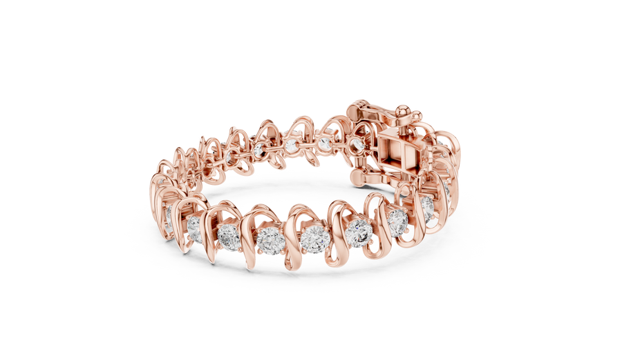 Cavaryna 5.00 mm  Diamond Bracelet