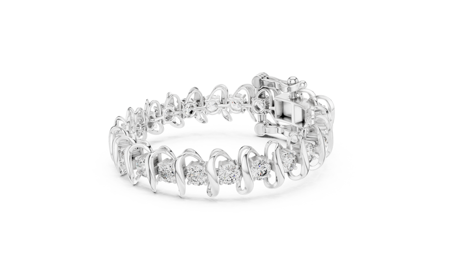 Cavaryna 5.00 mm  Diamond Bracelet
