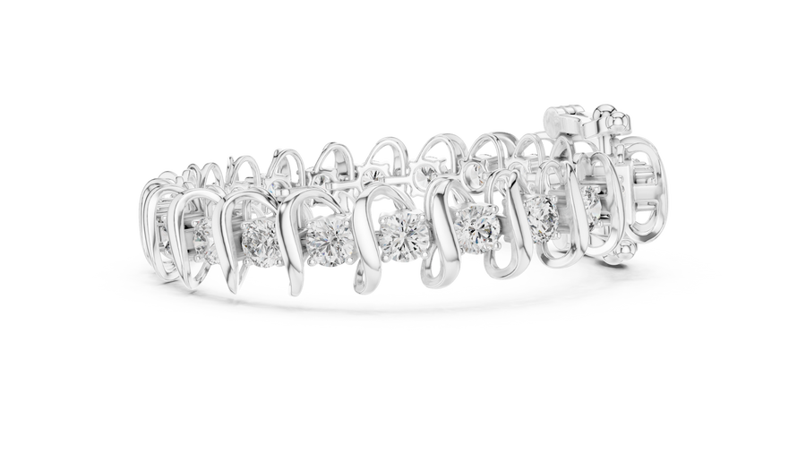 Cavaryna 5.00 mm  Diamond Bracelet