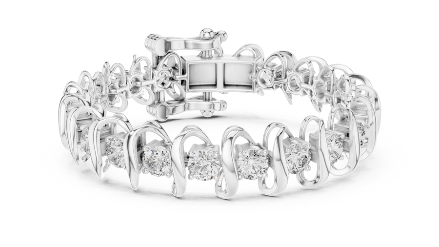 Cavaryna 5.00 mm  Diamond Bracelet