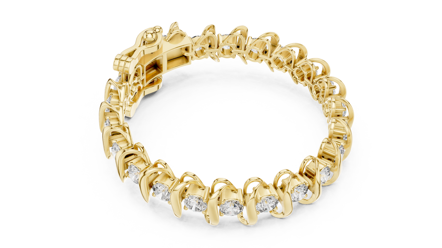 Cavaryna 5.00 mm  Diamond Bracelet