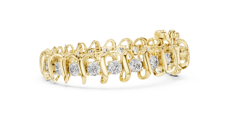 Cavaryna 5.00 mm  Diamond Bracelet