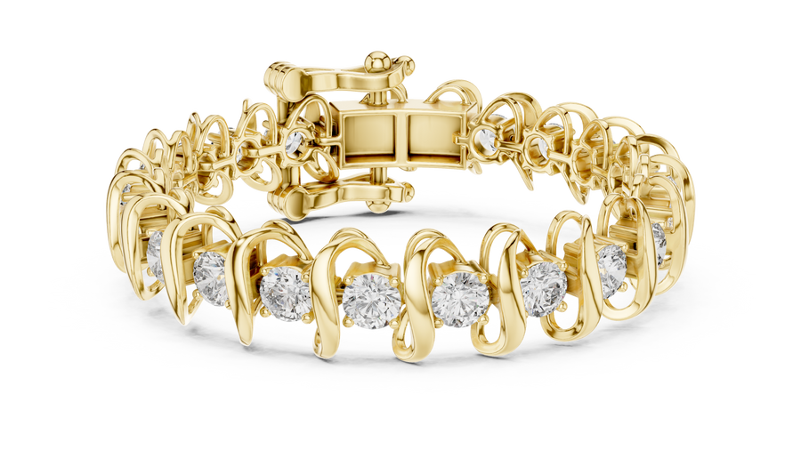 Cavaryna 5.00 mm  Diamond Bracelet