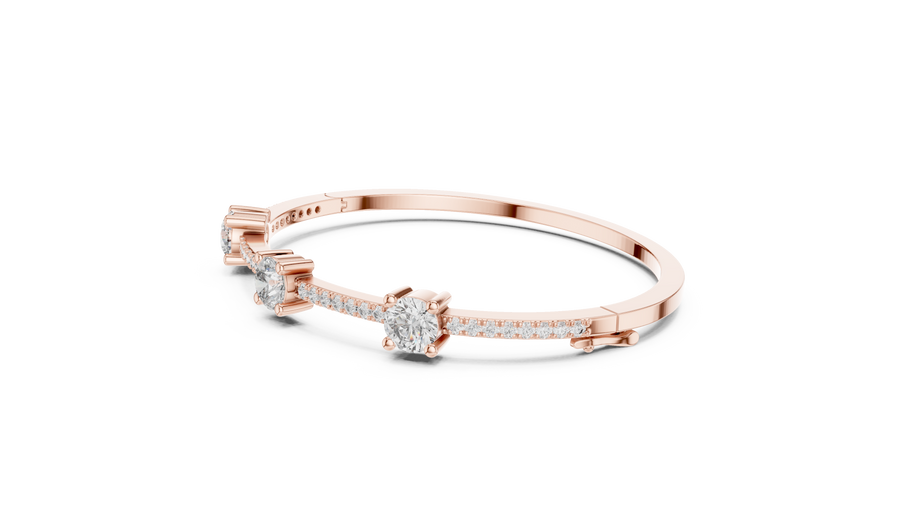 Melvaira 6.40 mm  Diamond Bracelet