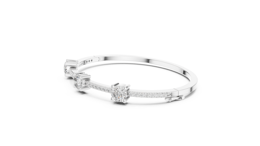 Melvaira 6.40 mm  Diamond Bracelet