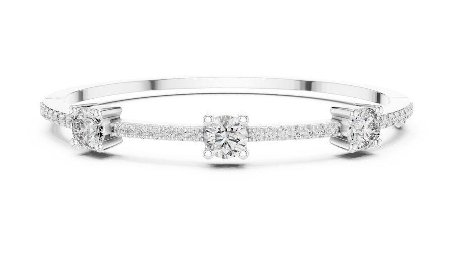 Melvaira 6.40 mm  Diamond Bracelet