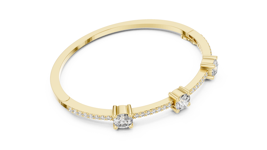 Melvaira 6.40 mm  Diamond Bracelet