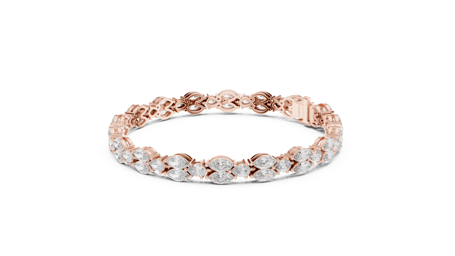 Velyssia 4.50 × 3.00 mm  Diamond Bracelet