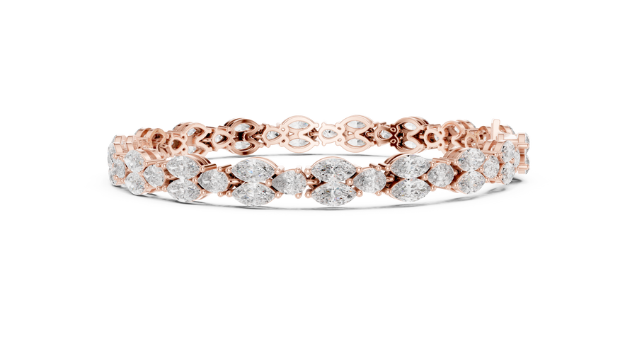 Velyssia 4.50 × 3.00 mm  Diamond Bracelet