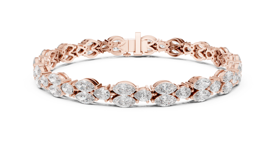 Velyssia 4.50 × 3.00 mm  Diamond Bracelet