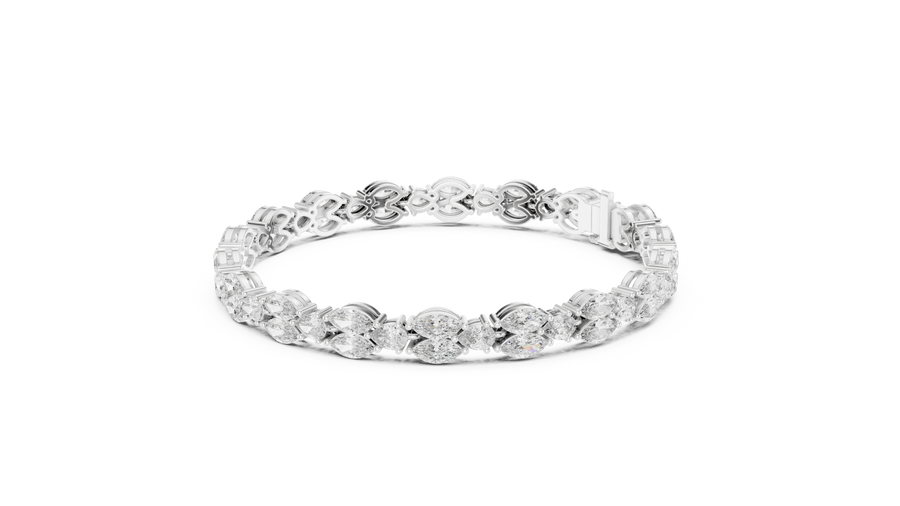 Velyssia 4.50 × 3.00 mm  Diamond Bracelet