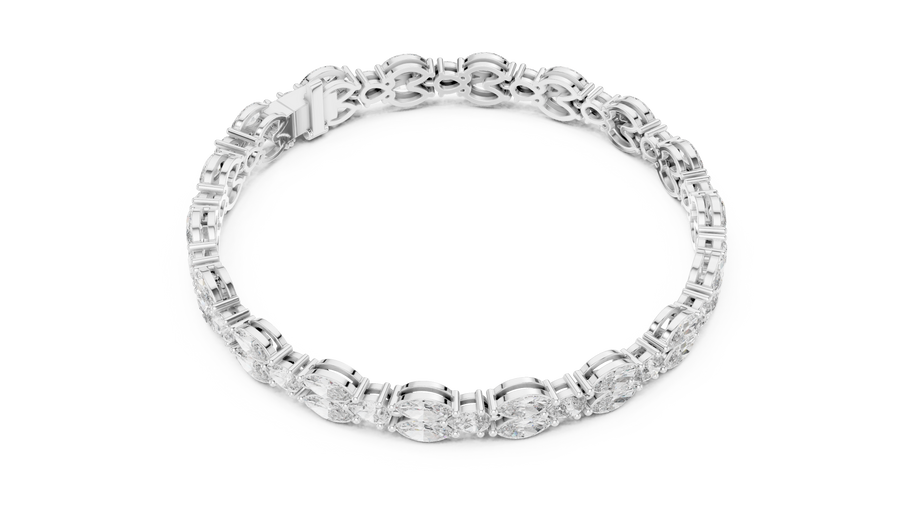 Velyssia 4.50 × 3.00 mm  Diamond Bracelet