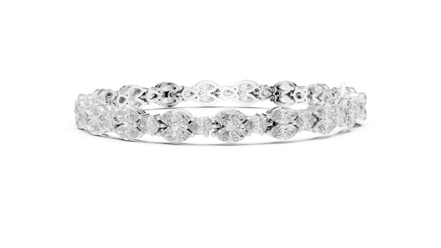 Velyssia 4.50 × 3.00 mm  Diamond Bracelet