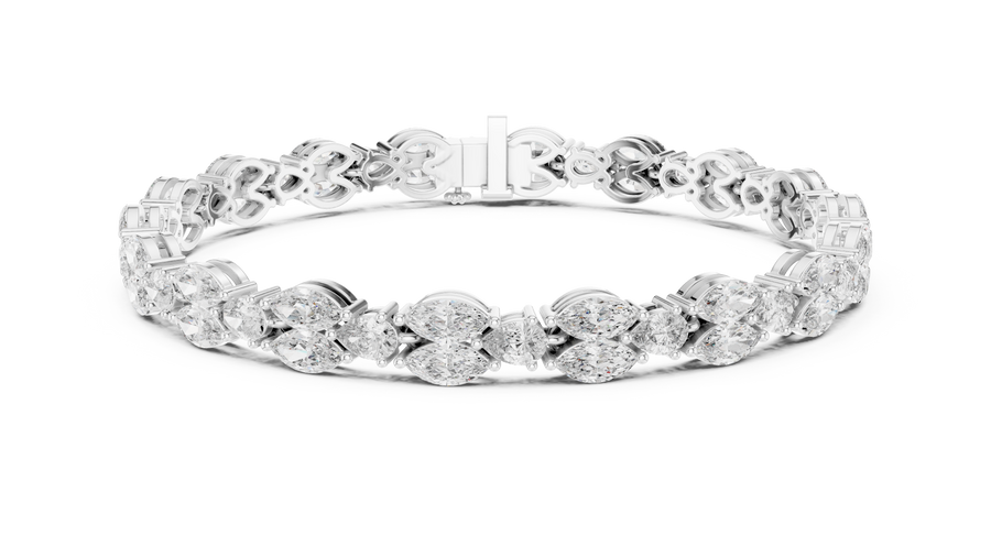 Velyssia 4.50 × 3.00 mm  Diamond Bracelet