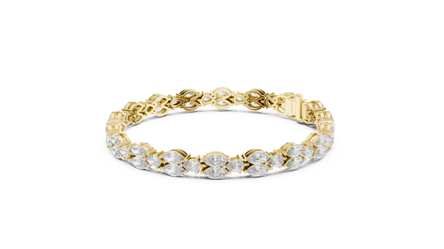 Velyssia 4.50 × 3.00 mm  Diamond Bracelet
