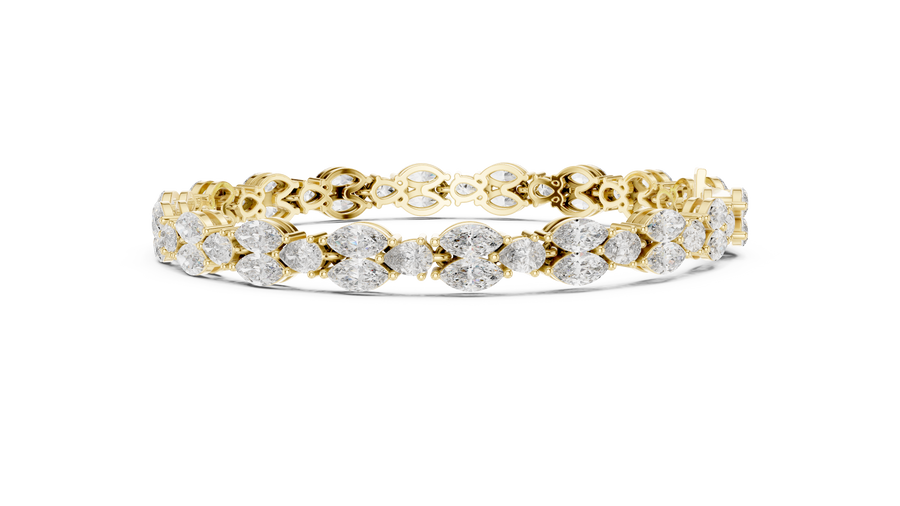 Velyssia 4.50 × 3.00 mm  Diamond Bracelet