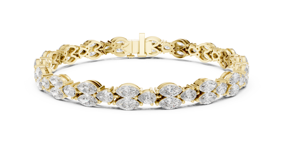 Velyssia 4.50 × 3.00 mm  Diamond Bracelet